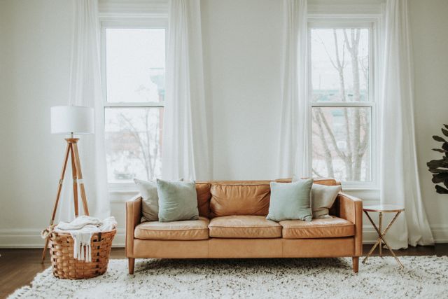 Sofa in a room